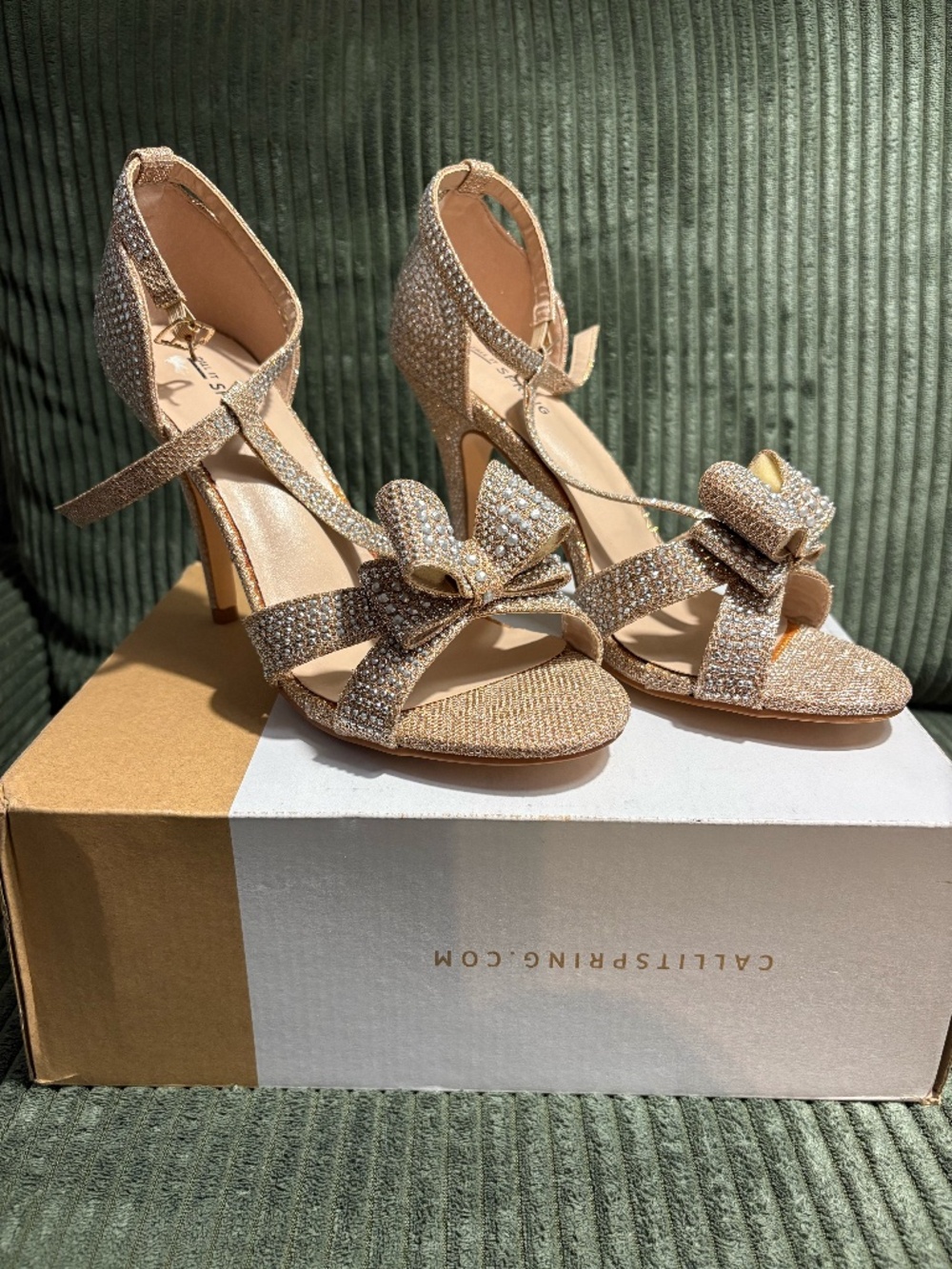 Rhinestone High Heels